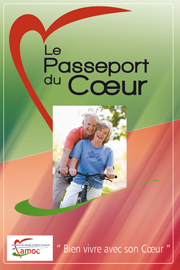 "Le Passeport du Cœur", livret conçu par l'Association des Malades et Opérés du Coeur (AMOC)